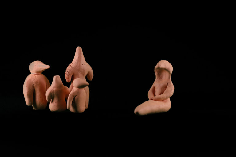 Saudi Artist Aziz Jamal produced these artifacts in Greece.